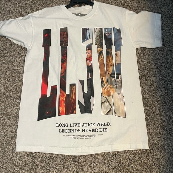 Juice WRLD Limited Edition Lyrical Lemonade Tee - Picture 5 of 5